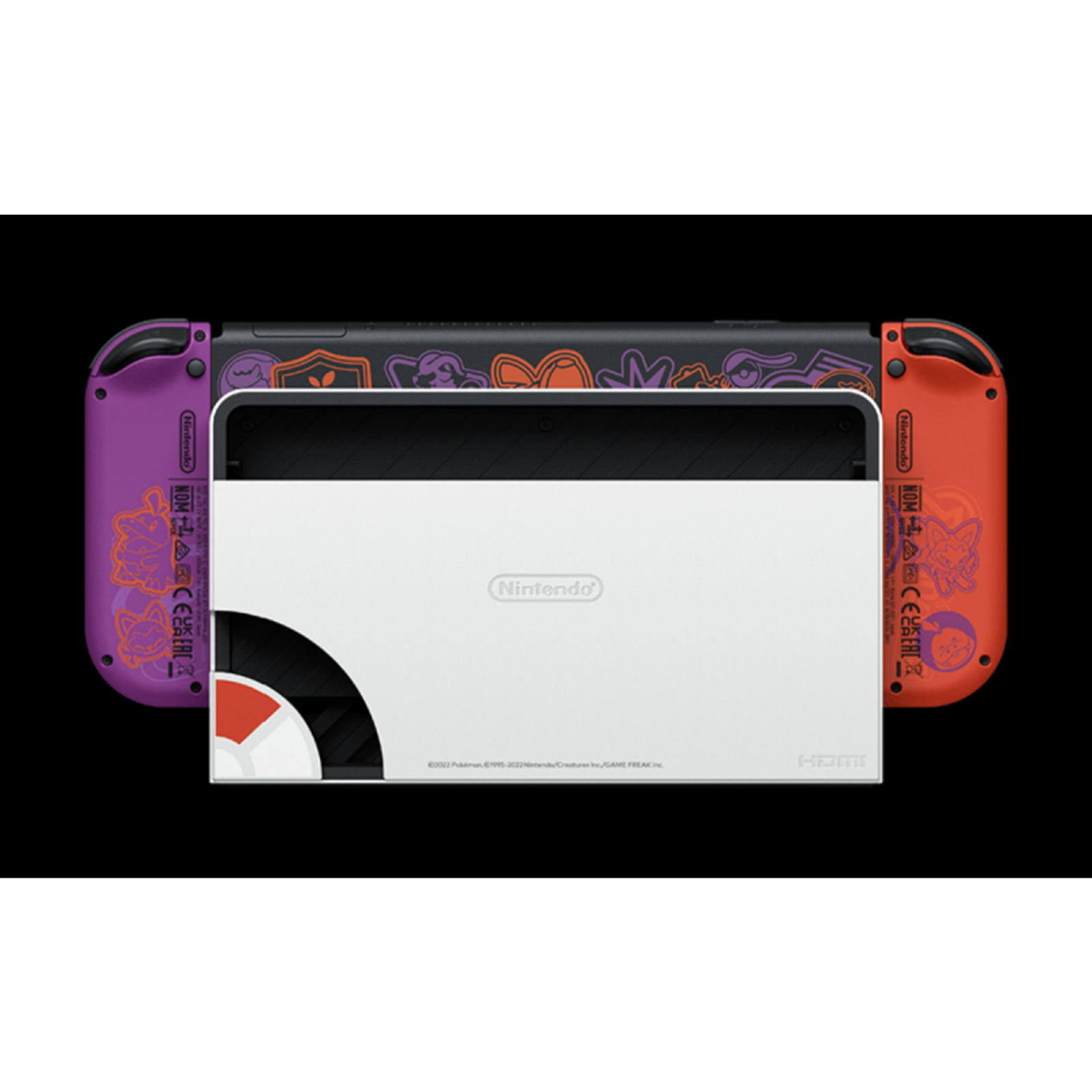 Nintendo Switch OLED款式朱／紫版主機只限門市購買，查詢加WeChat