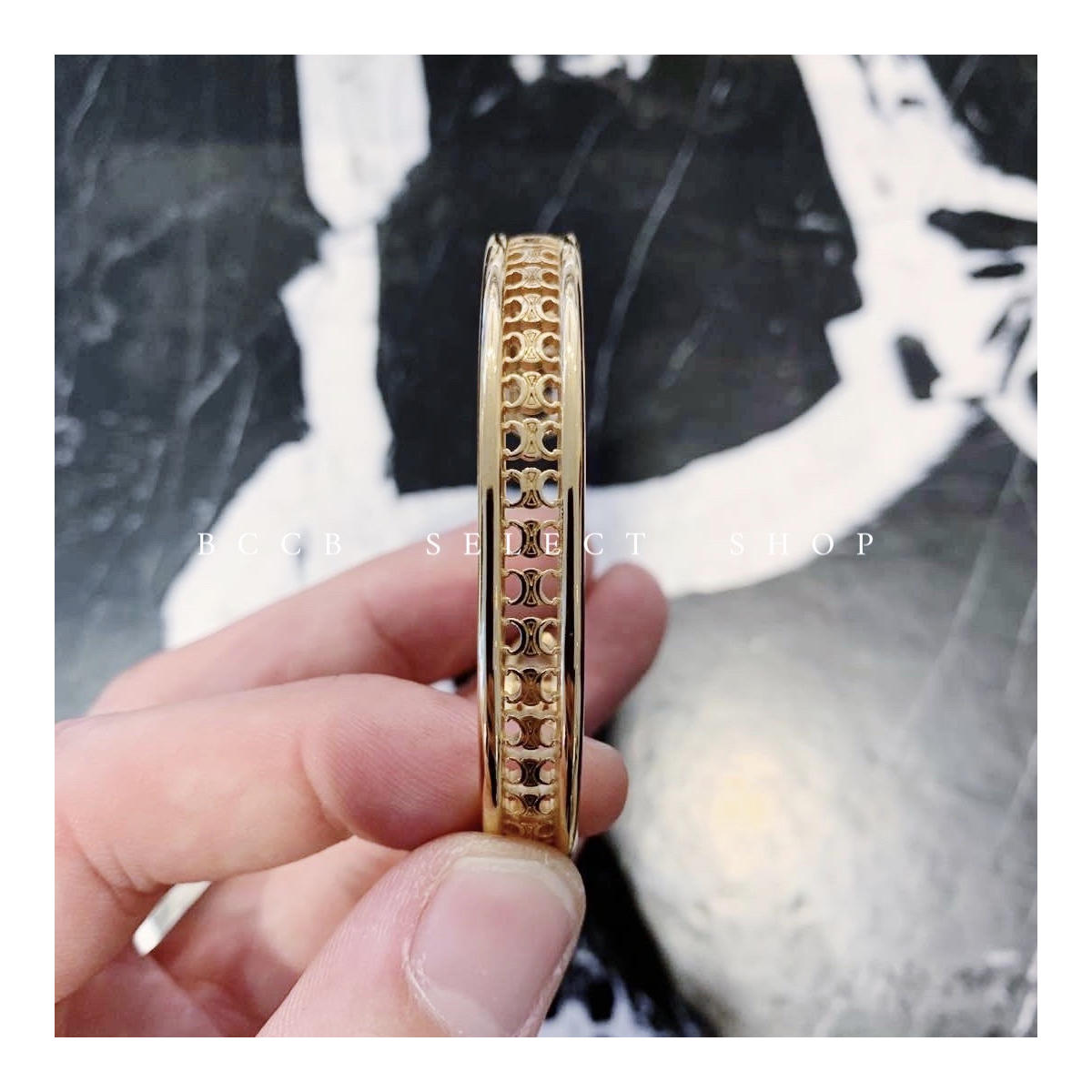 celine maillon triomphe multi ring