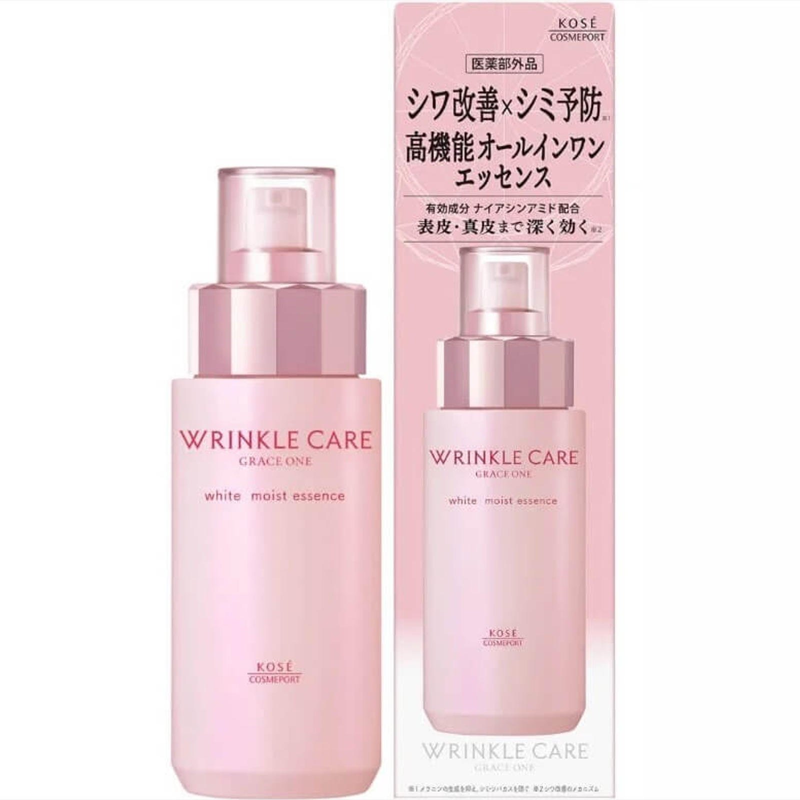 Grace One 高機能真皮修復活肌美白精華液Wrinkle Care White