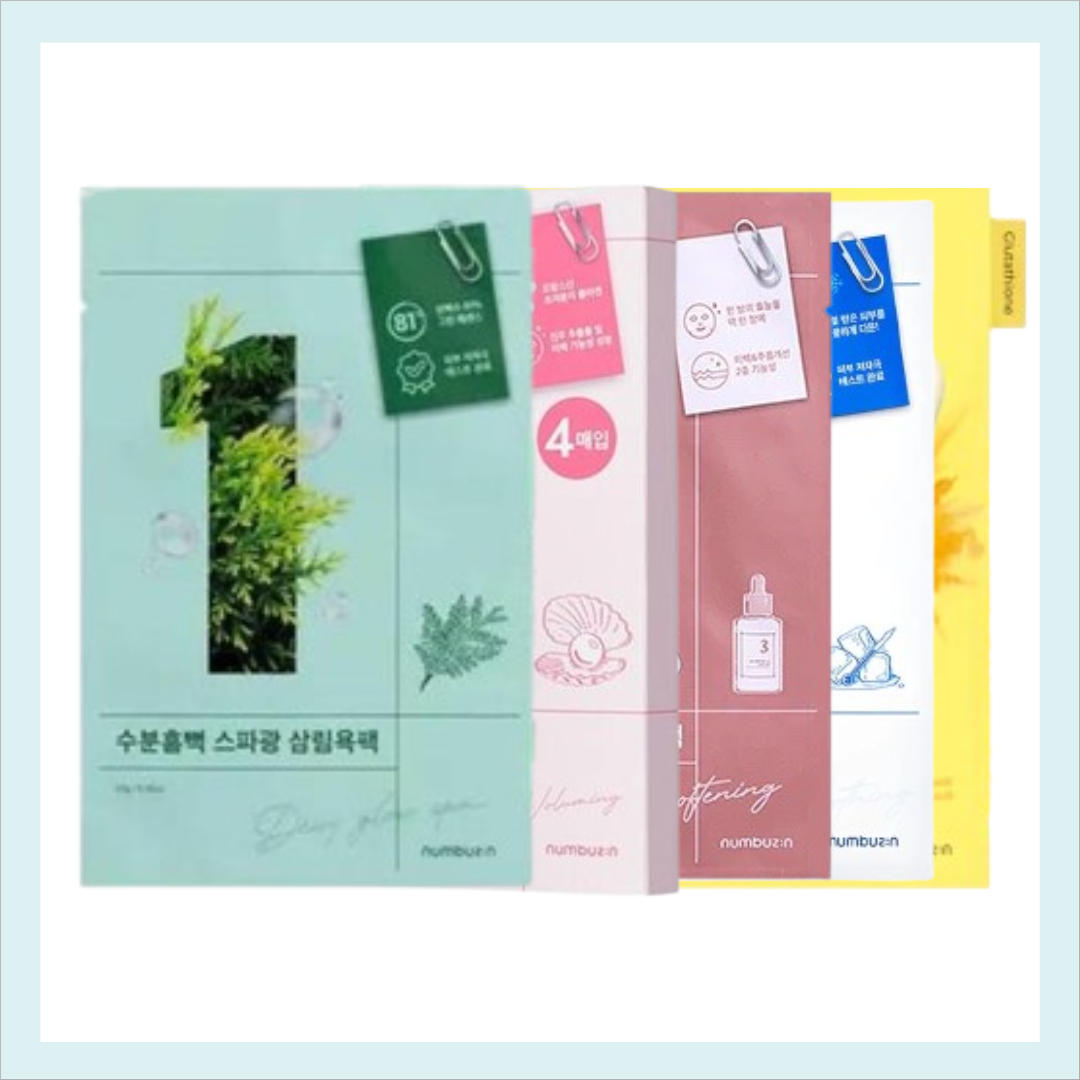 Numbuzin 面膜系列