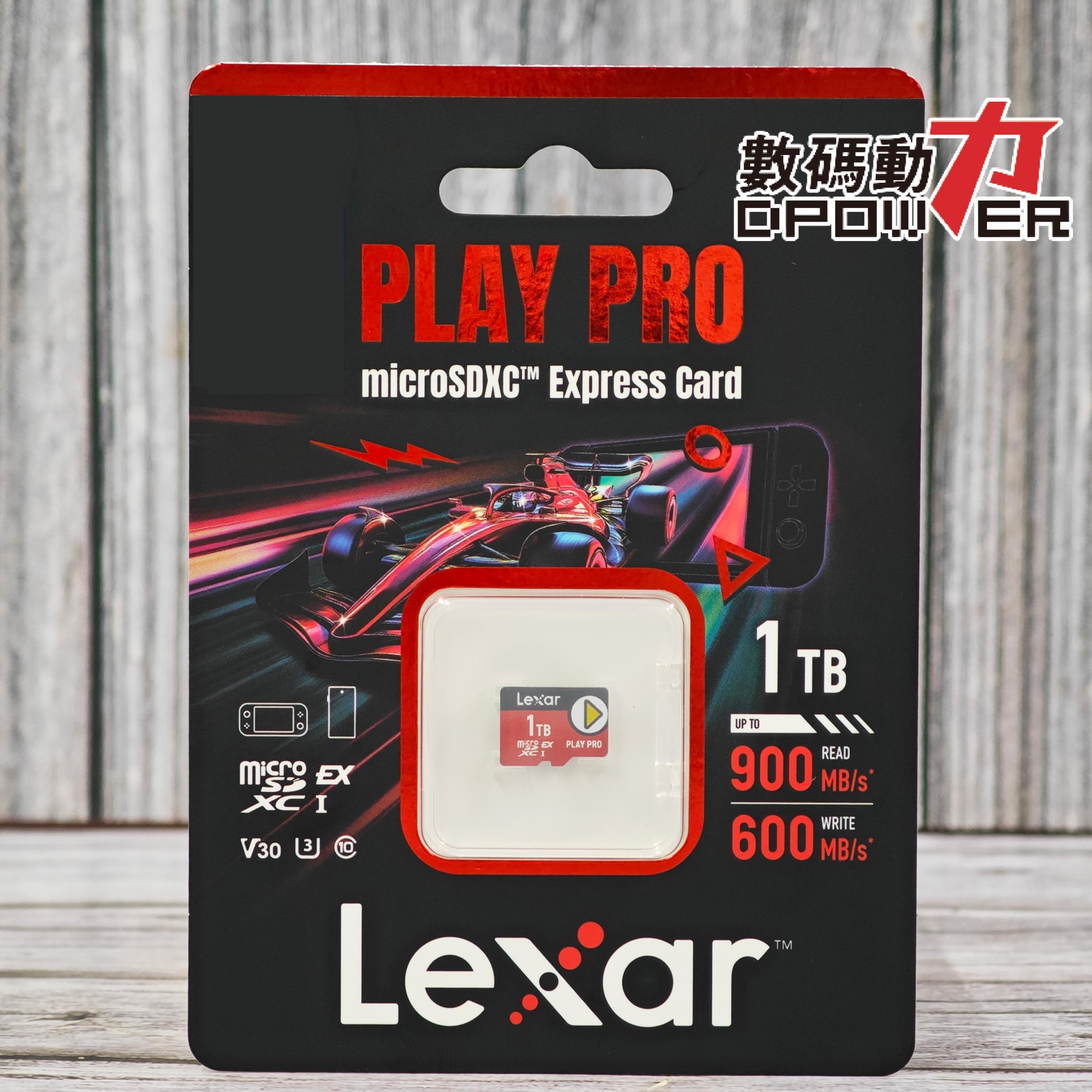 Lexar PLAY PRO microSDXC Express Card 記憶卡行貨