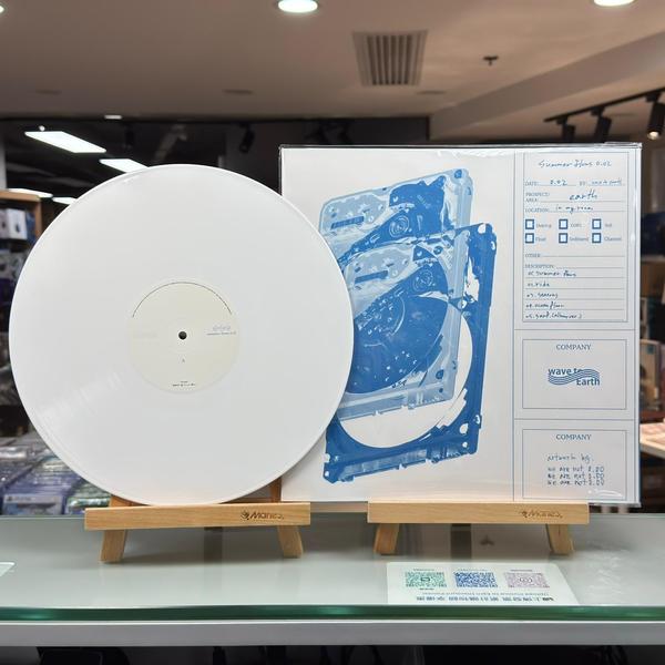 wave to earth - summer flows 0.02 blue LP